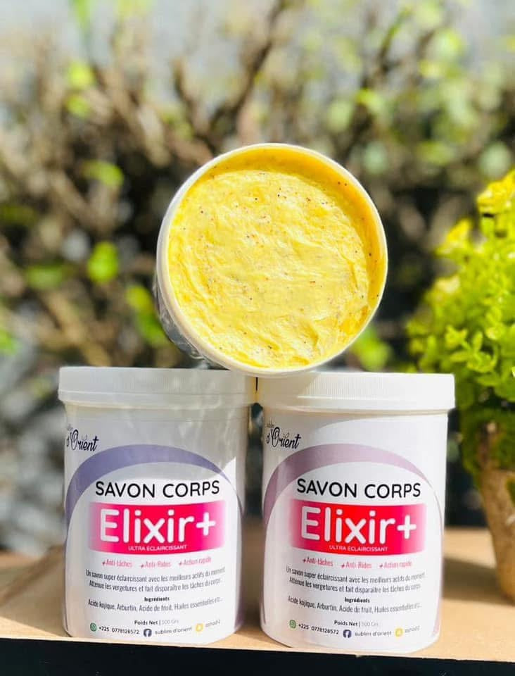 SAVON  CORPS ECLAIRCISSANT ELIXIR PLUS