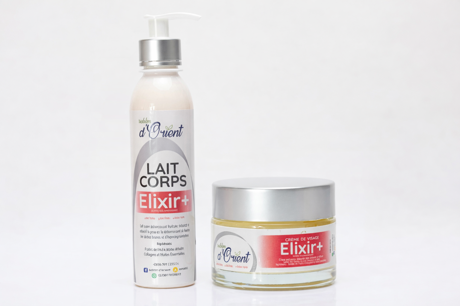 Lait corps et visage elixir plus