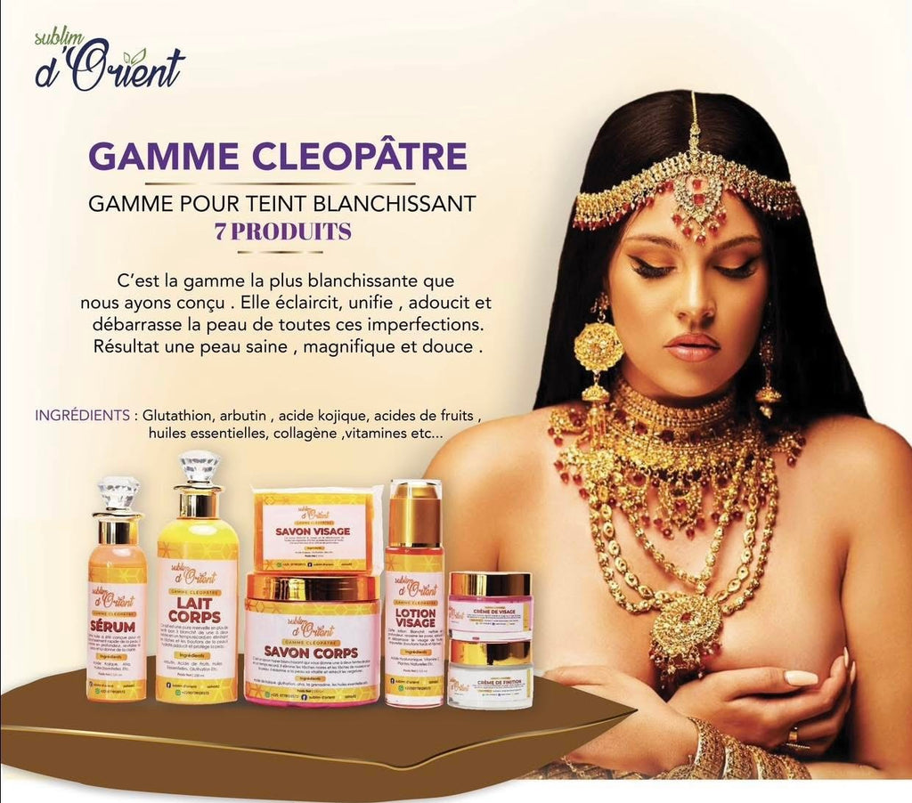 GAMME BLANCHISSANTE CLEOPATRE