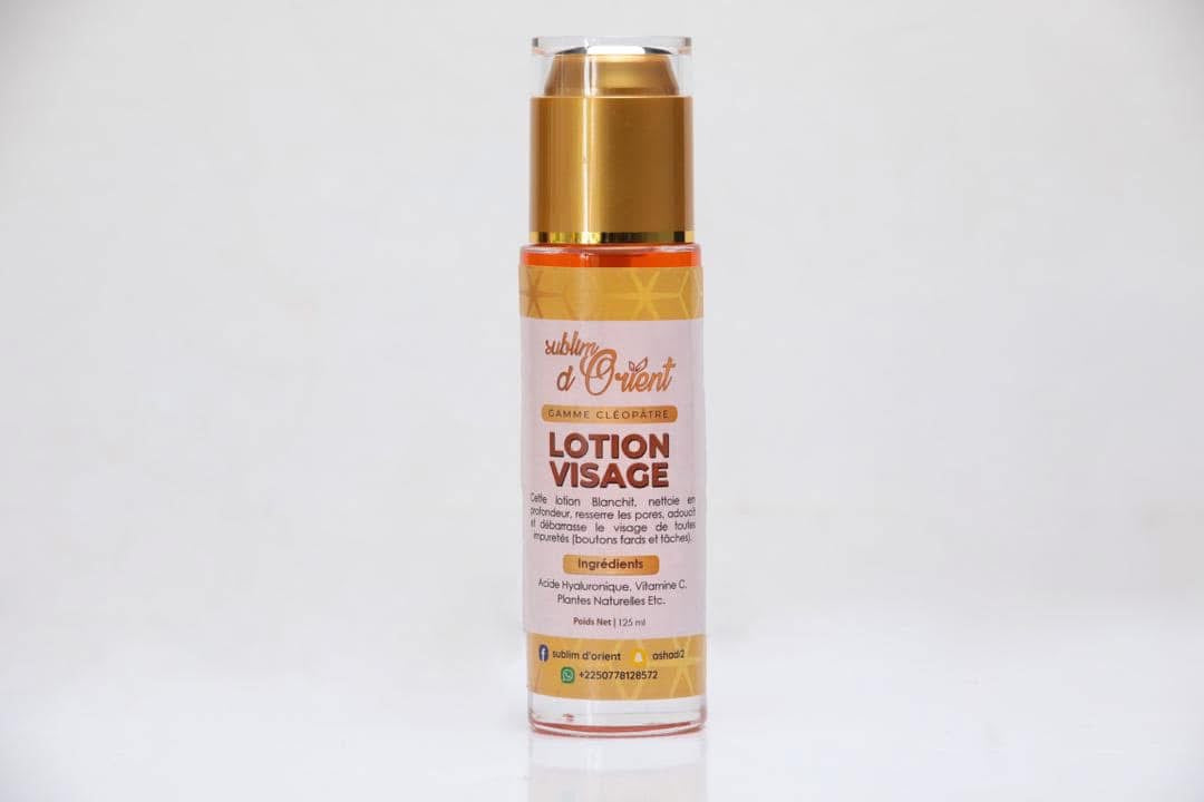 LOTION DE VISAGE BLANCHISSANTE CLEOPATRE