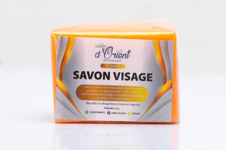 SAVON VISAGE METISSE 18KARATS
