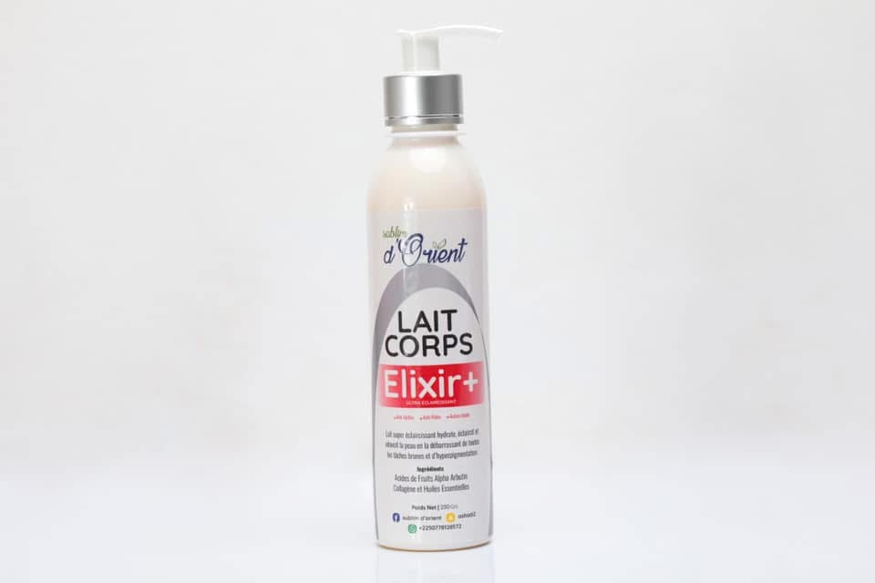 LAIT CORPS ECLAIRCISSANT ELIXIR PLUS