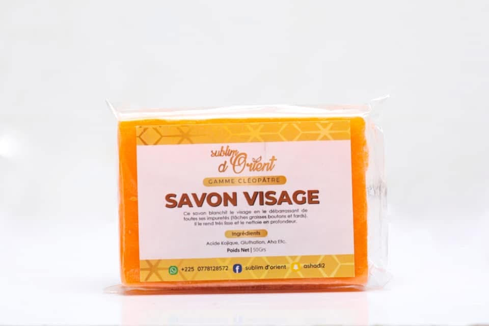 SAVON VISAGE BLANCHISSANT CLEOPATRE