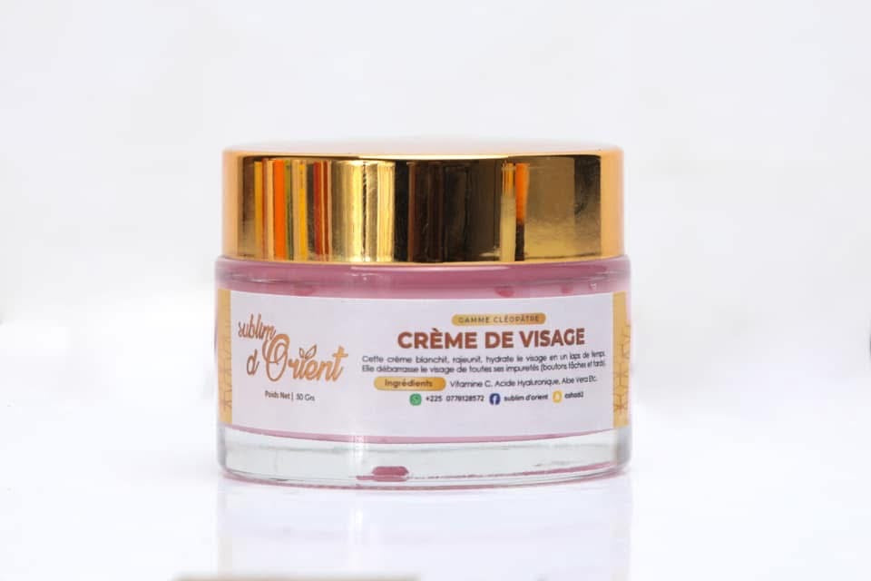 CREAME DE VISAGE BLANCHISSANTE CLEOPATRE