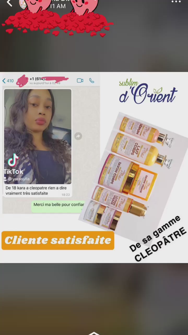 GAMME BLANCHISSANTE CLEOPATRE